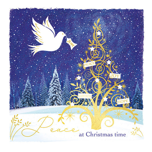 Dove Decorations - Christmas -  Cards - Pack of 10 - New this Christmas 2023