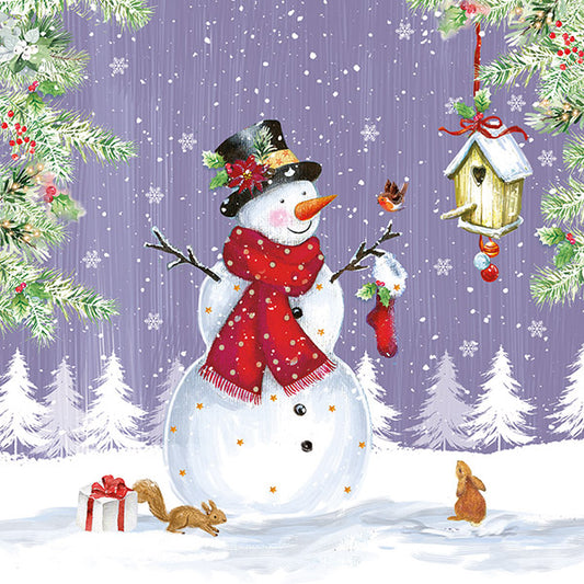 Snowman of the Forest - Christmas -  Cards - Pack of 10 - New this Christmas 2023