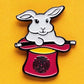Paul Daniels Rabbit in a Hat Pin Badge
